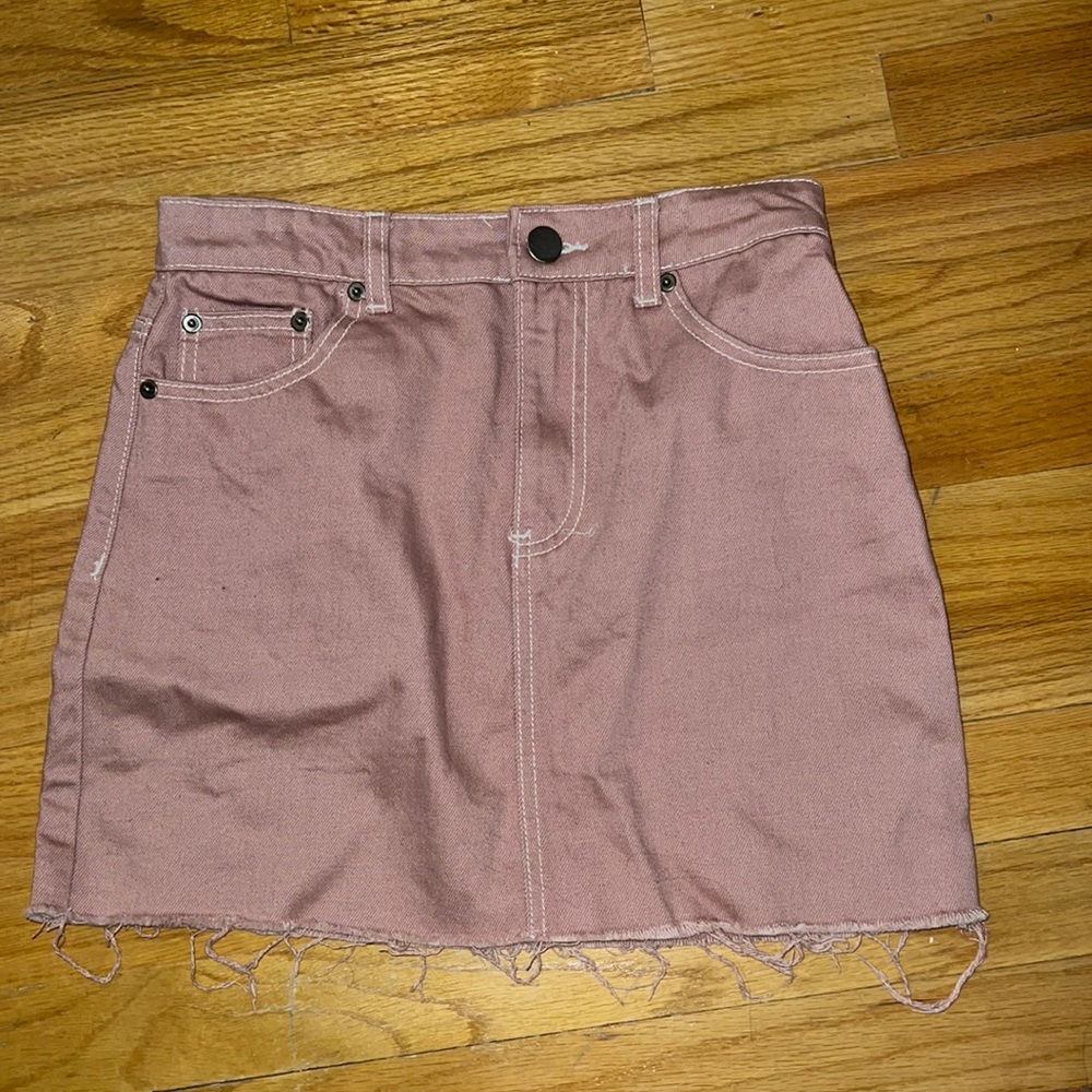 Pink Forever21 Mini Skirt